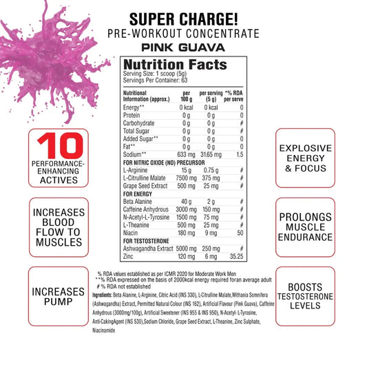 Labrada SUPER CHARGE Pre-Workout - Image 2