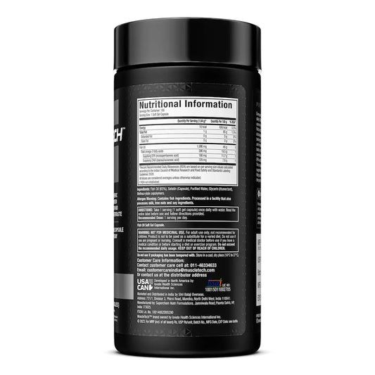 Muscletech™ Platinum Omega Fish Oil - Image 2