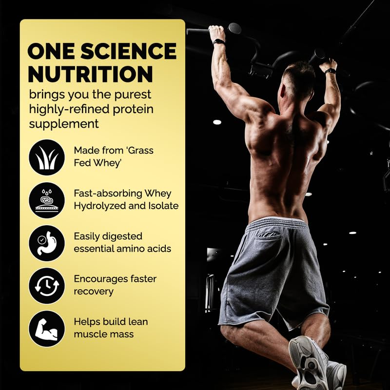 One Science Nutrition Iso Gold Whey Protein - Quality Guarantee & Back of Pack