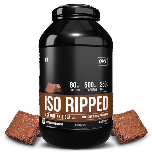QNT ISO Ripped Whey Protein Isolate Powder - Nutrition Facts & Supplement Information