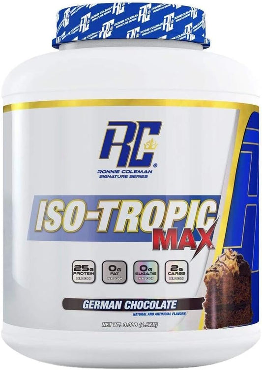 Ronnie Coleman Signature Series Iso-Tropic Max - Nutrition Facts & Supplement Information