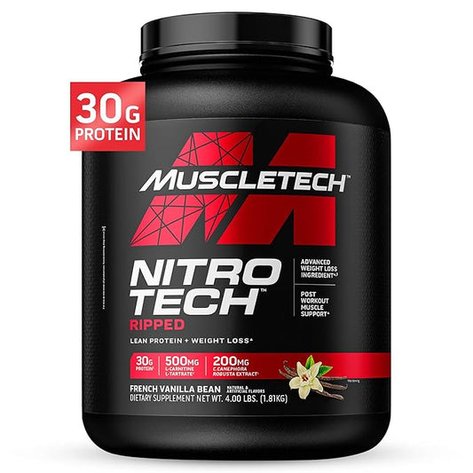 MuscleTech™ Nitro-Tech™ Ripped - French Vanilla Bean (2 Kg)
