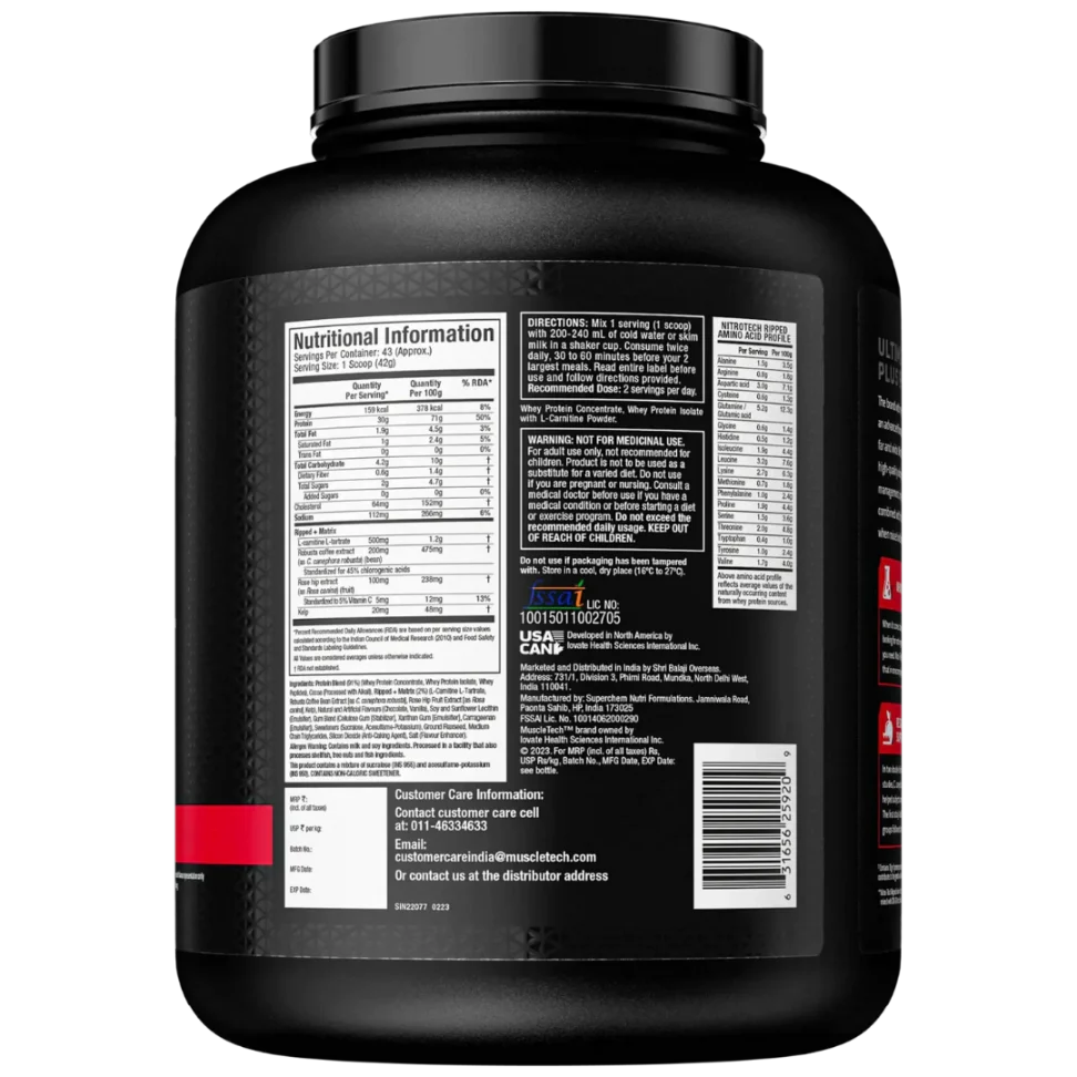 MuscleTech™ Nitro-Tech™ Ripped