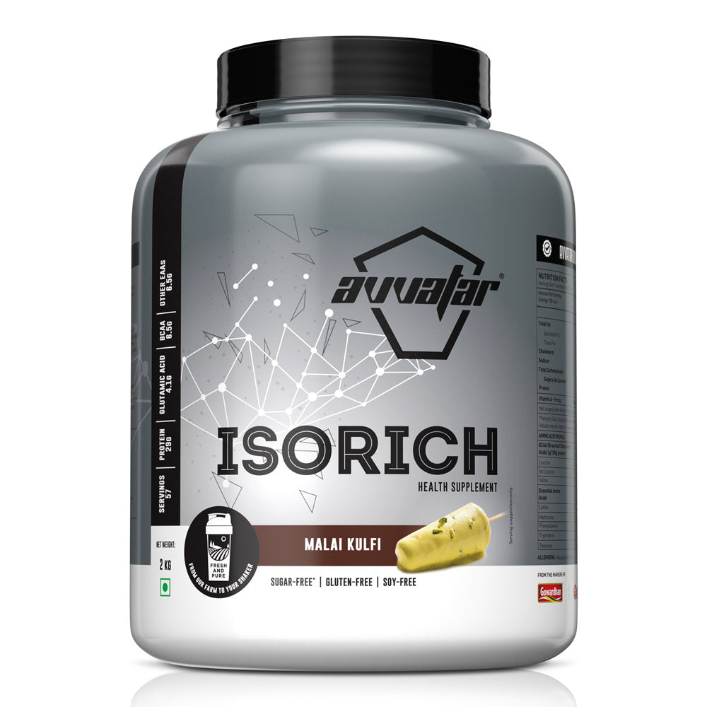 Avvatar Isorich Protein - Malai Kulfi (2 kg)