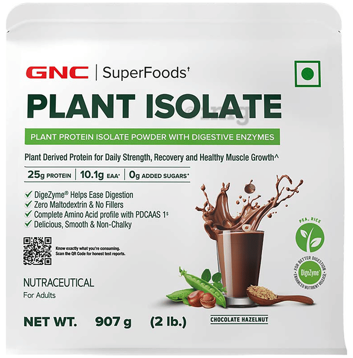 GNC Superfood Plant Isolate - Nutrition Facts & Supplement Information