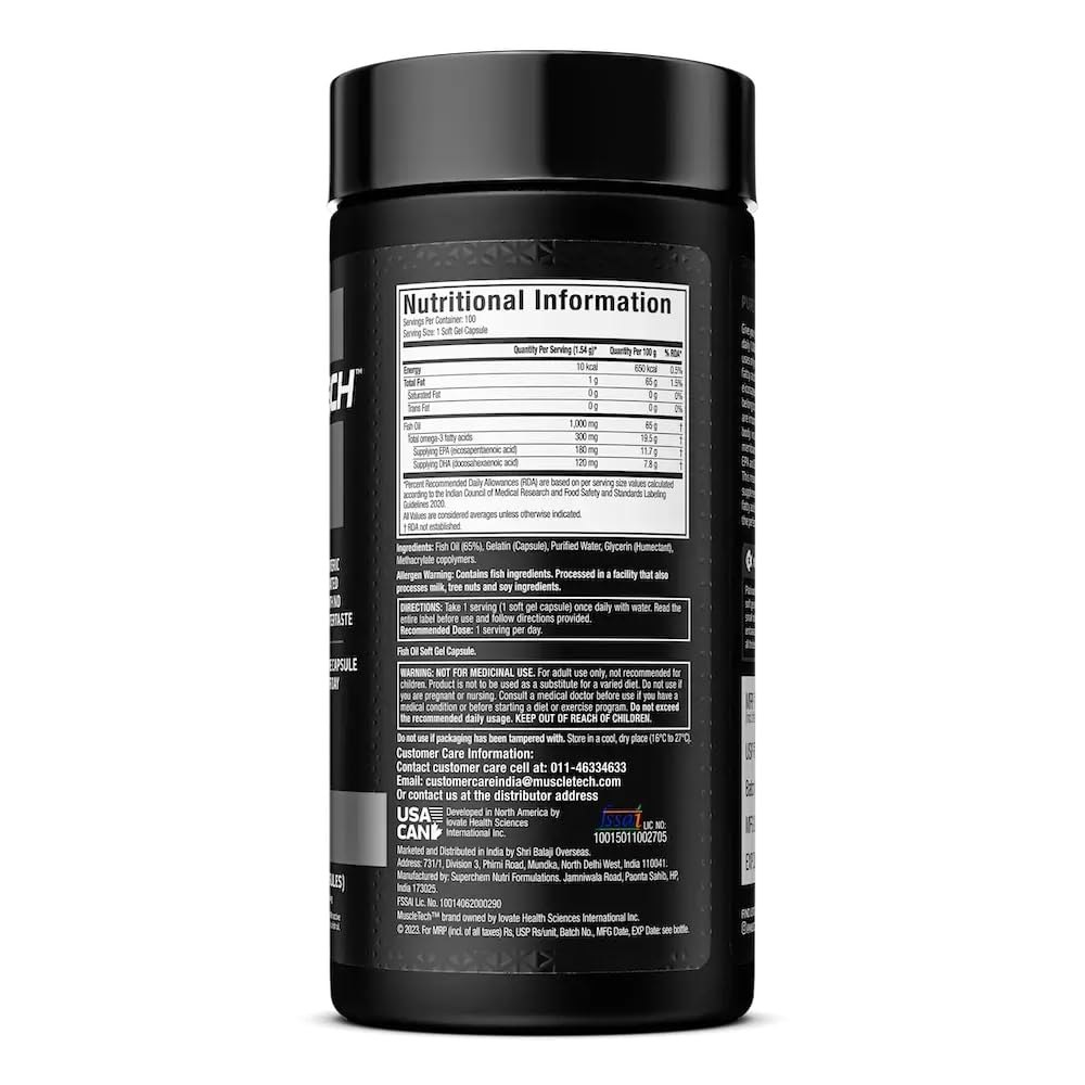 Muscletech™ Platinum Omega Fish Oil