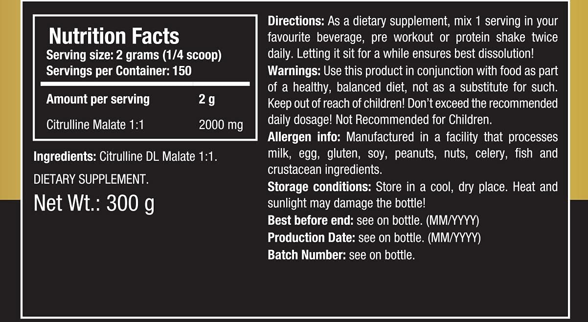 ONE SCIENCE L-Citrulline 300g