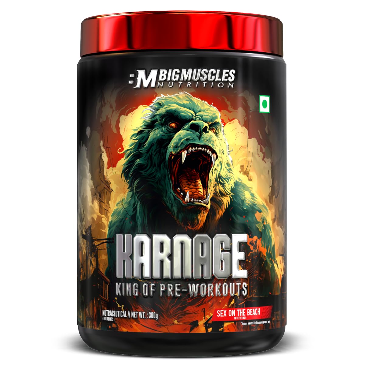 Big muscles KARNAGE RED