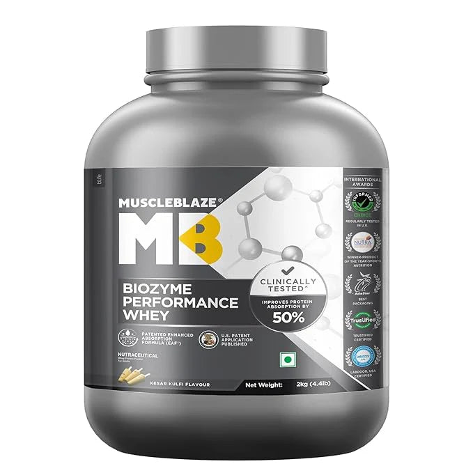 MuscleBlaze Biozyme Performance Whey