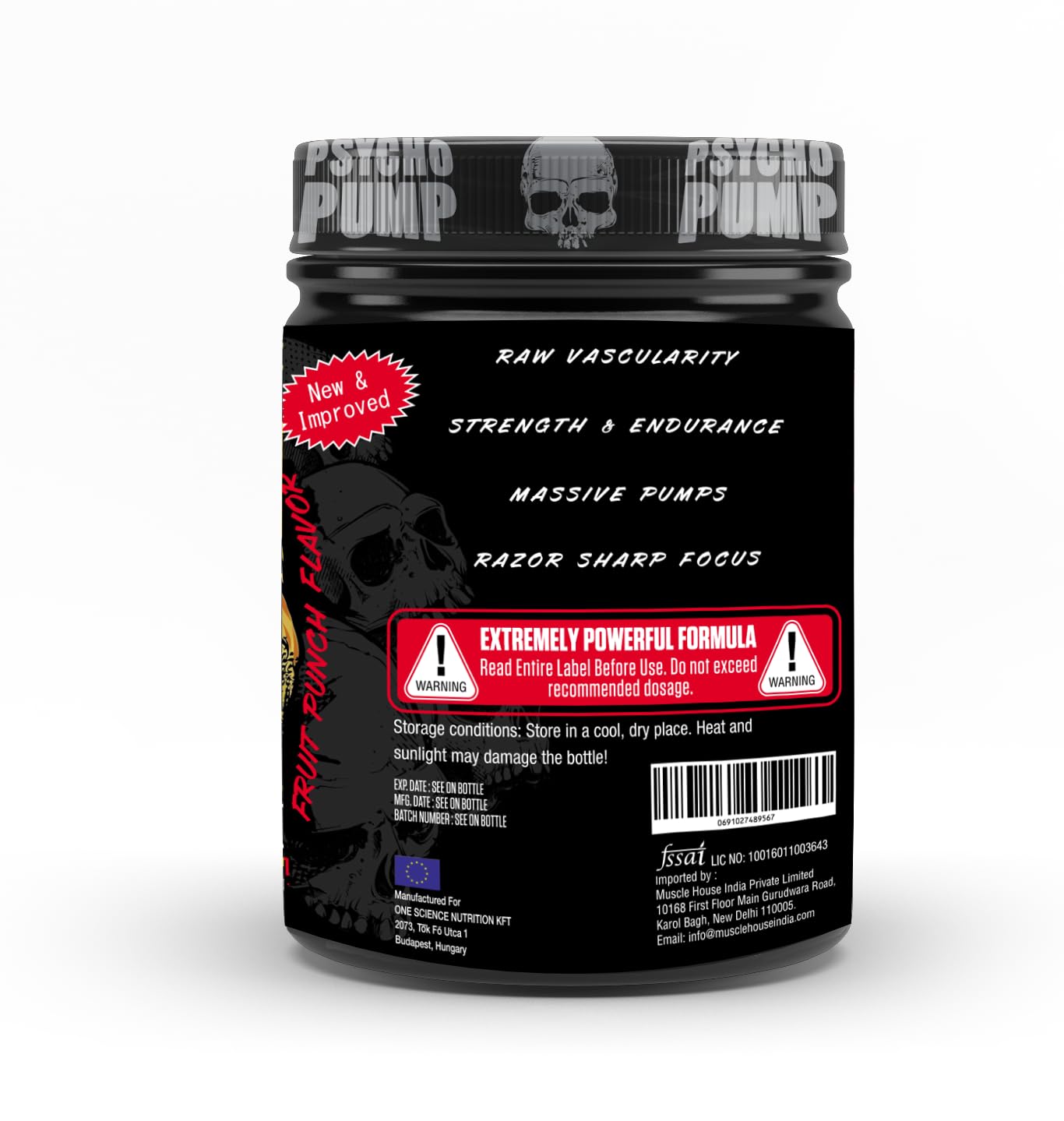 One Science Nutrition Pre-Workout Psycho Pump