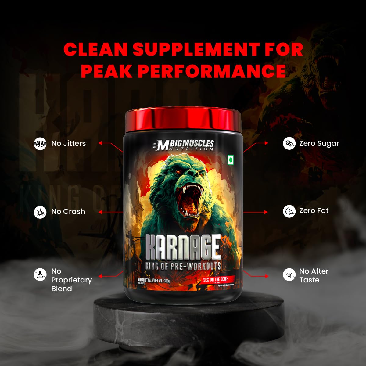 Big muscles KARNAGE RED
