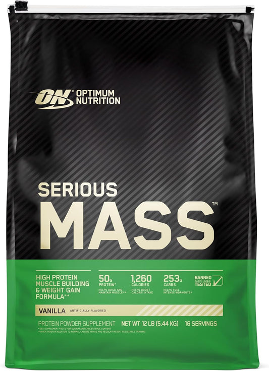Optimum Nutrition Serious Mass - Chocolate (3 lbs)