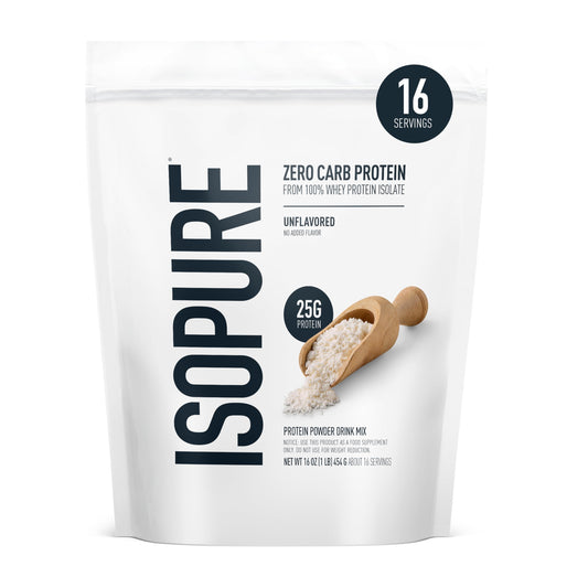 Isopure Zero Carb Protein - Unflavored (3 lbs)