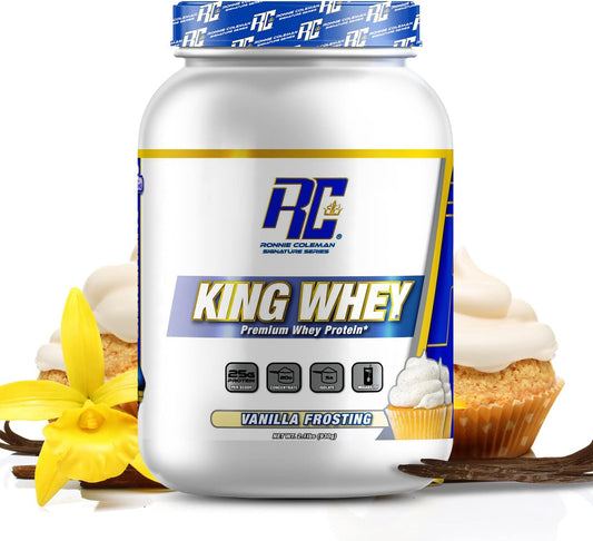 Ronnie Coleman Signature Series King Whey Protein - Vanilla Frosting (5 lbs)