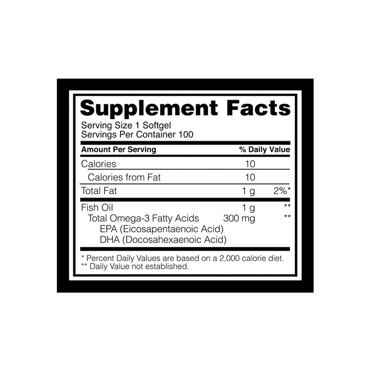 Optimum Nutrition (ON) Fish Oil