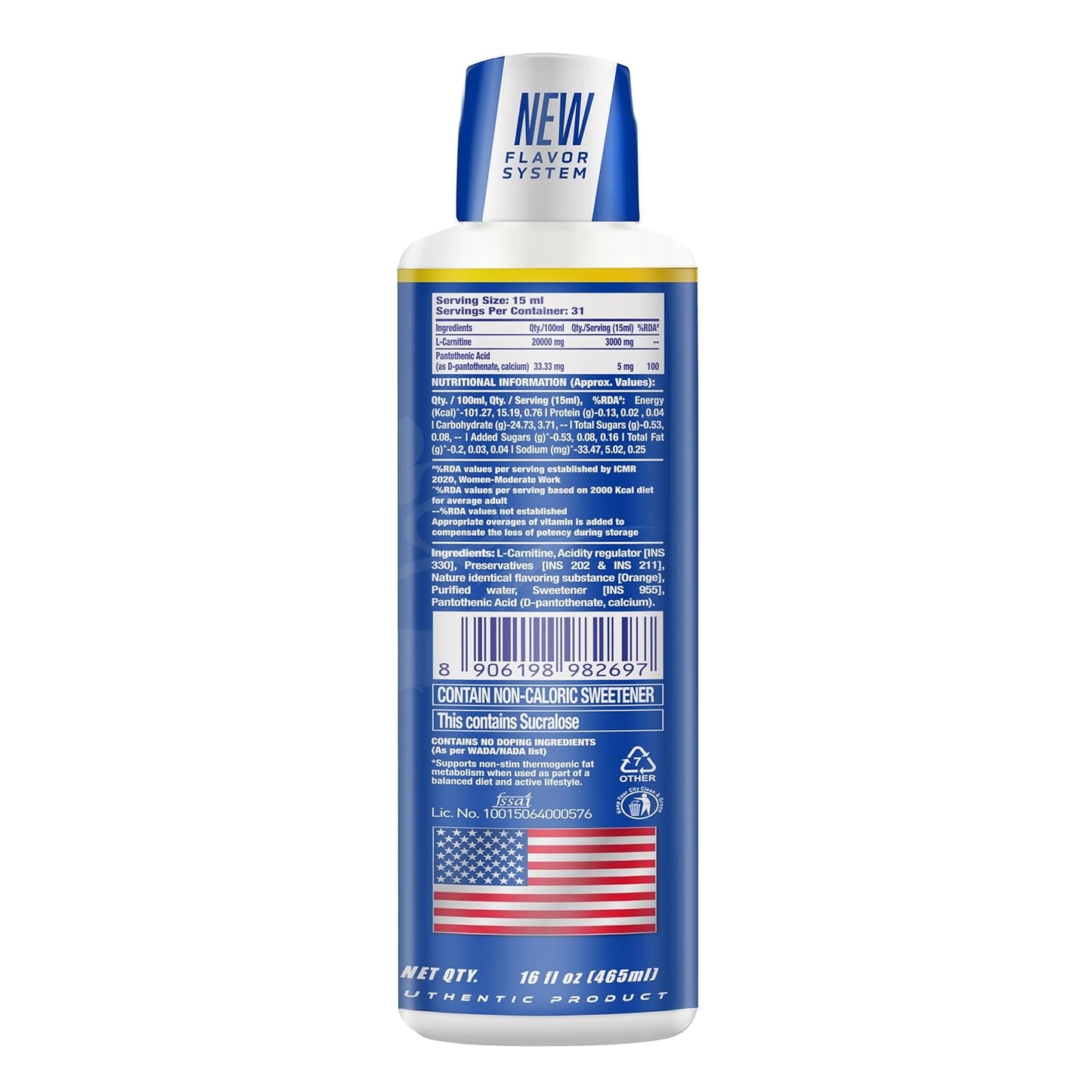 Ronnie Coleman L-Carnitine XS 3000 Liquid