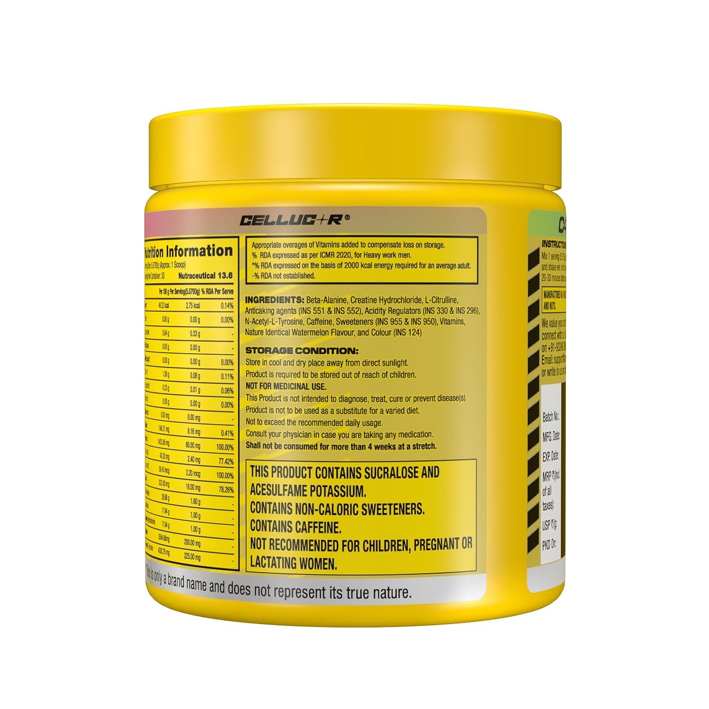 CELLUCORE C4 Pre Workout
