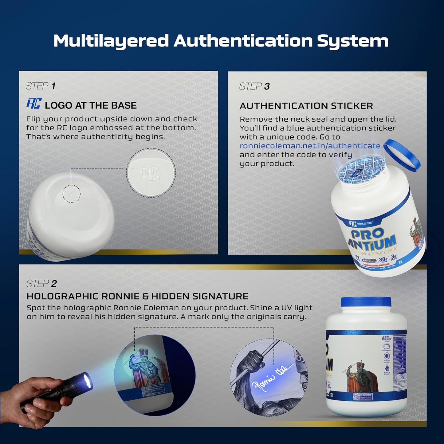 Ronnie Coleman Pro-Antium Whey Protein