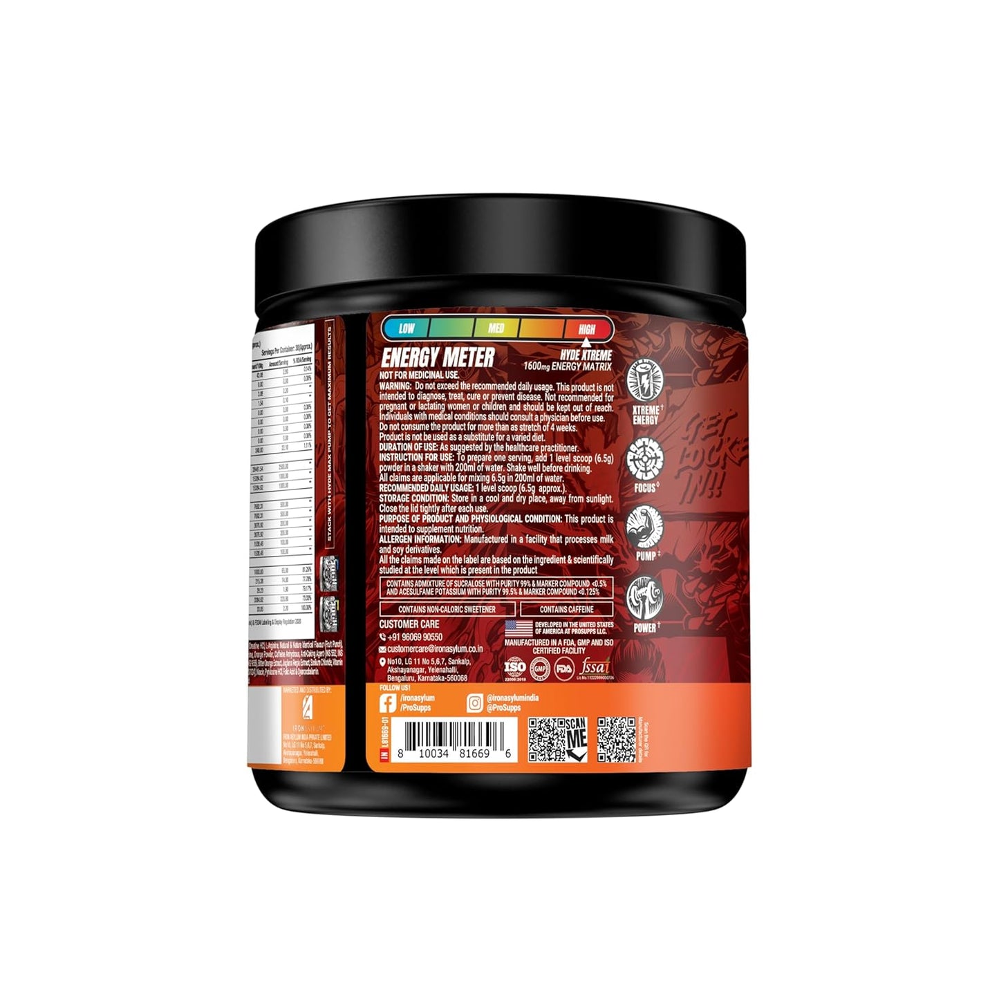 Hyde Xtreme Pre Workout