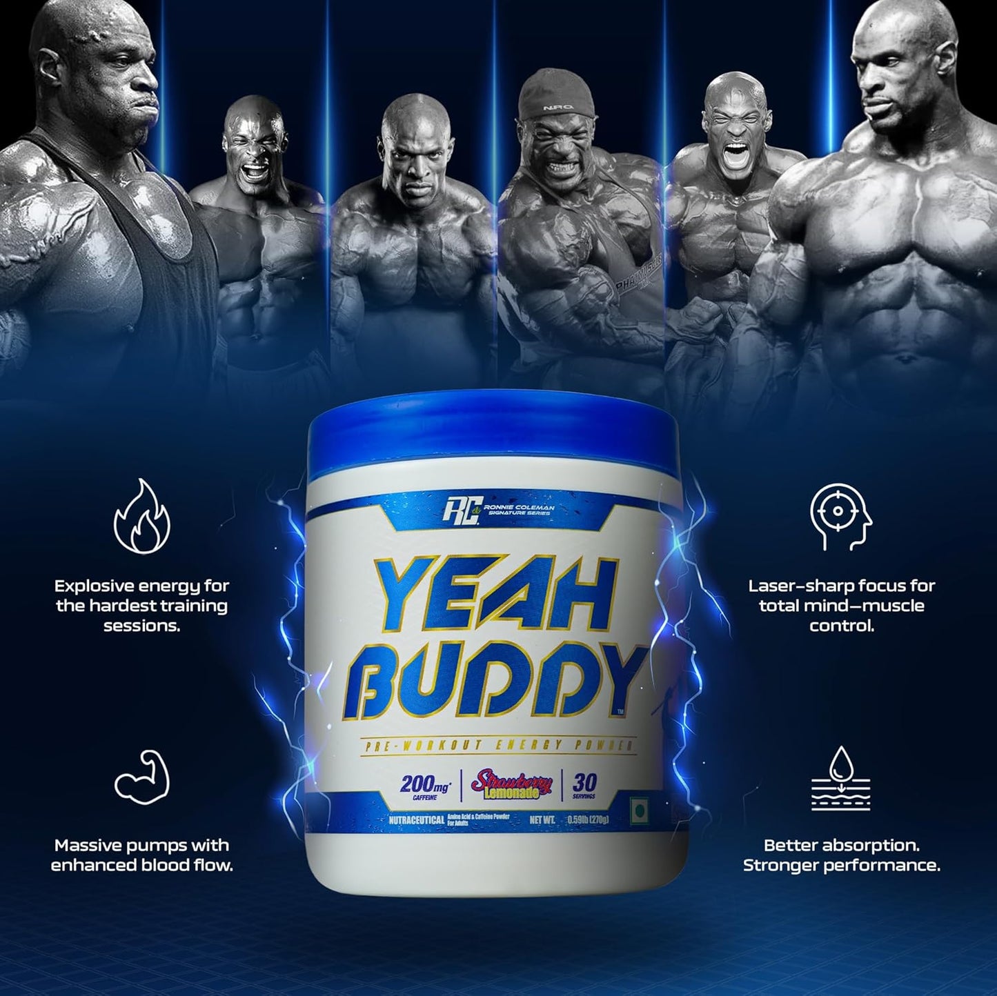 Ronnie Coleman Signature Series Yeah Buddy Pre-Workout