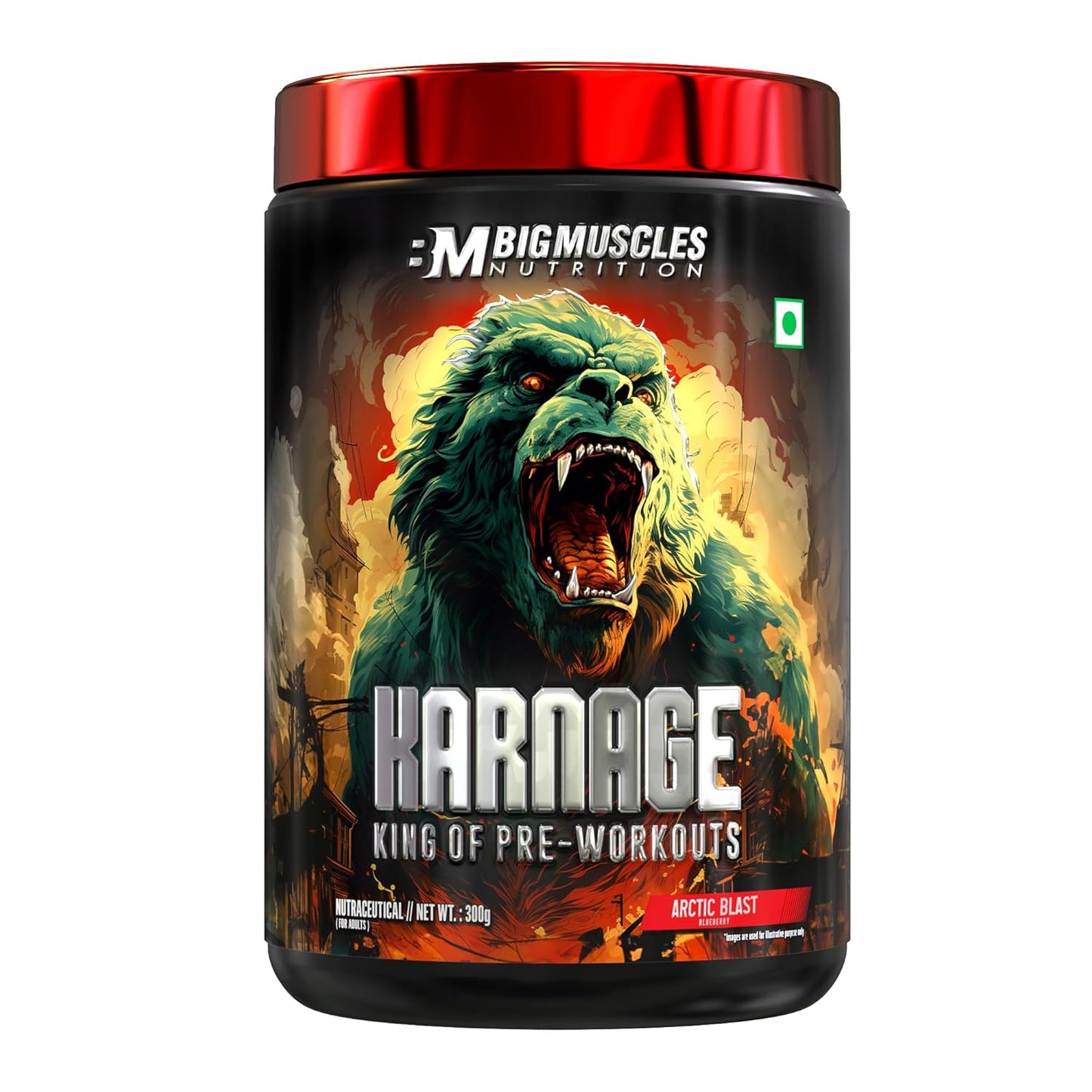 Big muscles KARNAGE RED