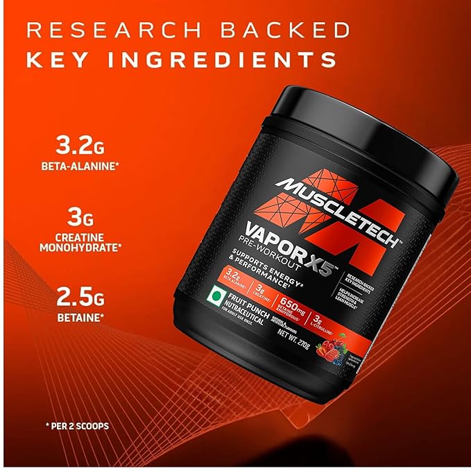 MuscleTech Vapor X5 – The Ultimate Pre-Workout