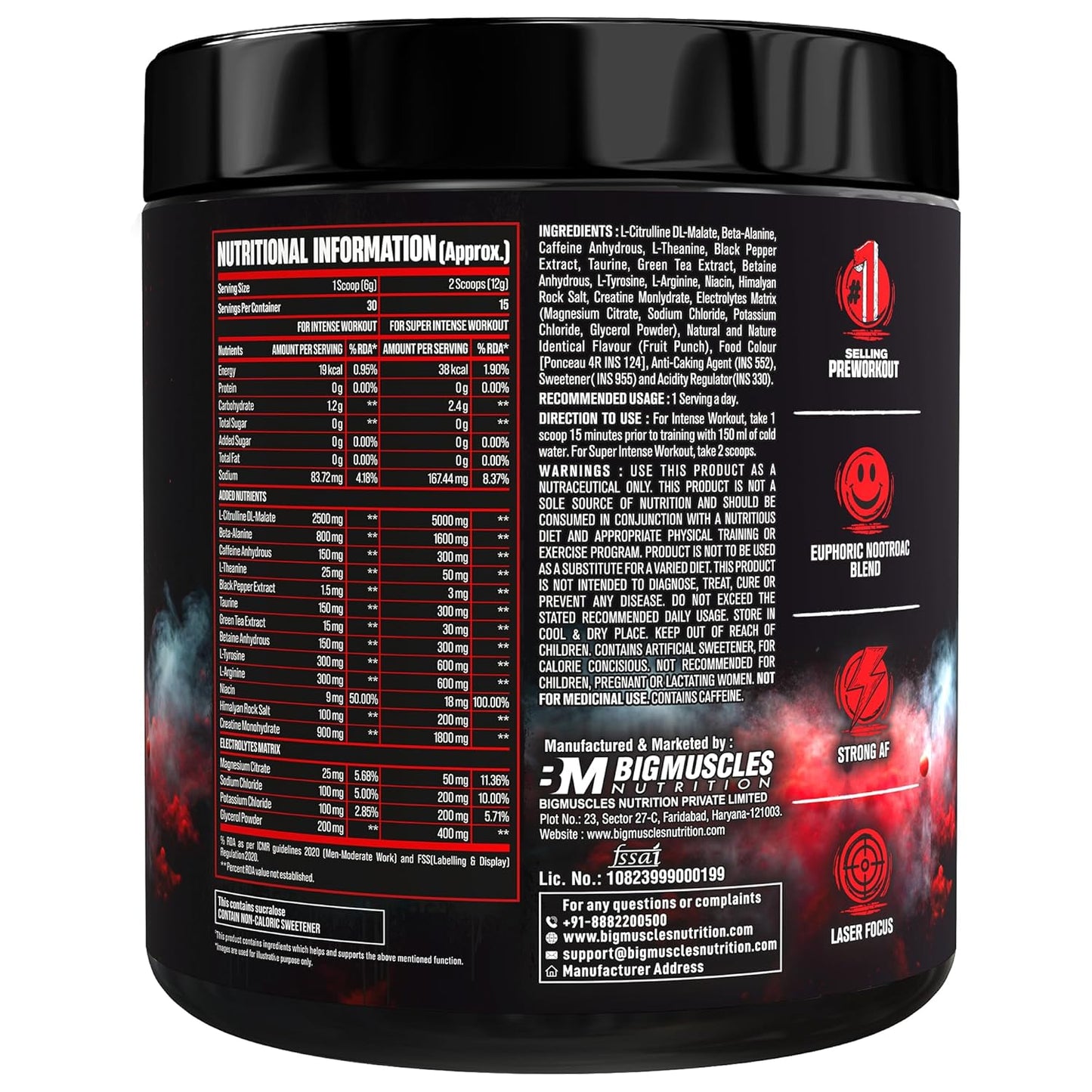 Bigmuscles Freak pre