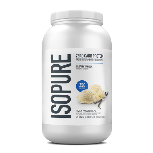 Isopure Zero Carb Protein - Nutrition Facts & Supplement Information