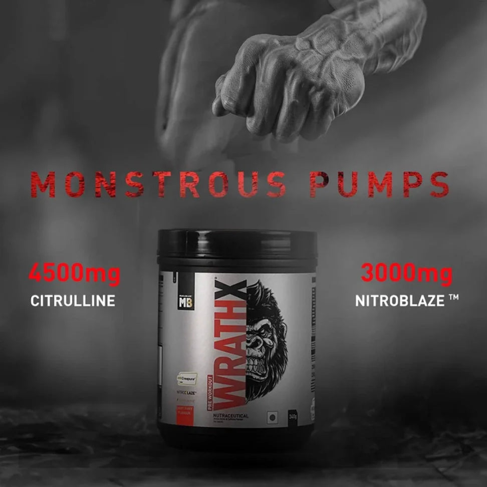 MuscleBlaze Pre Workout WrathX