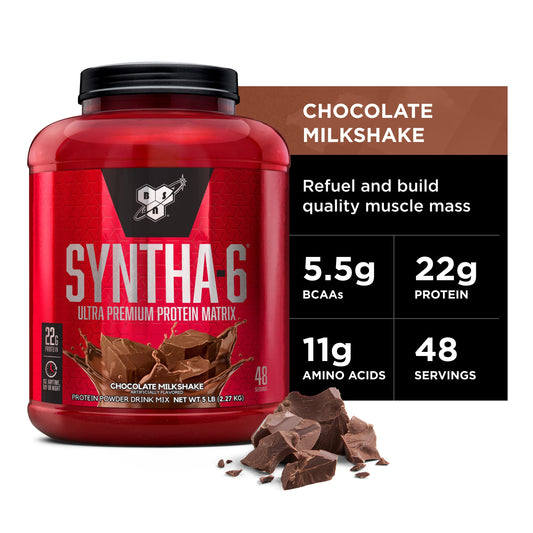 BSN SYNTHA-6 Protein Powder - Chocolate Milkshake (5 Lbs)