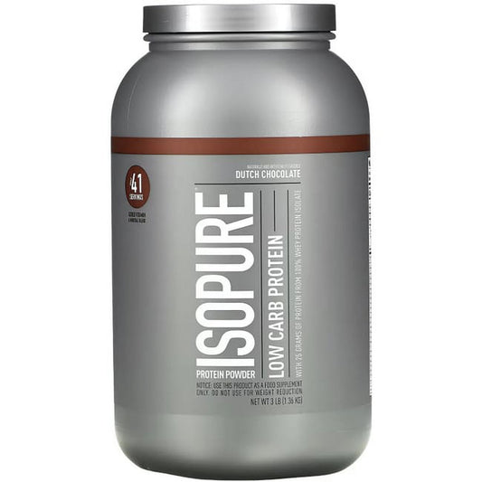 Isopure Low Carb Whey Protein Isolate - Dutch Chocolate (1 lb)