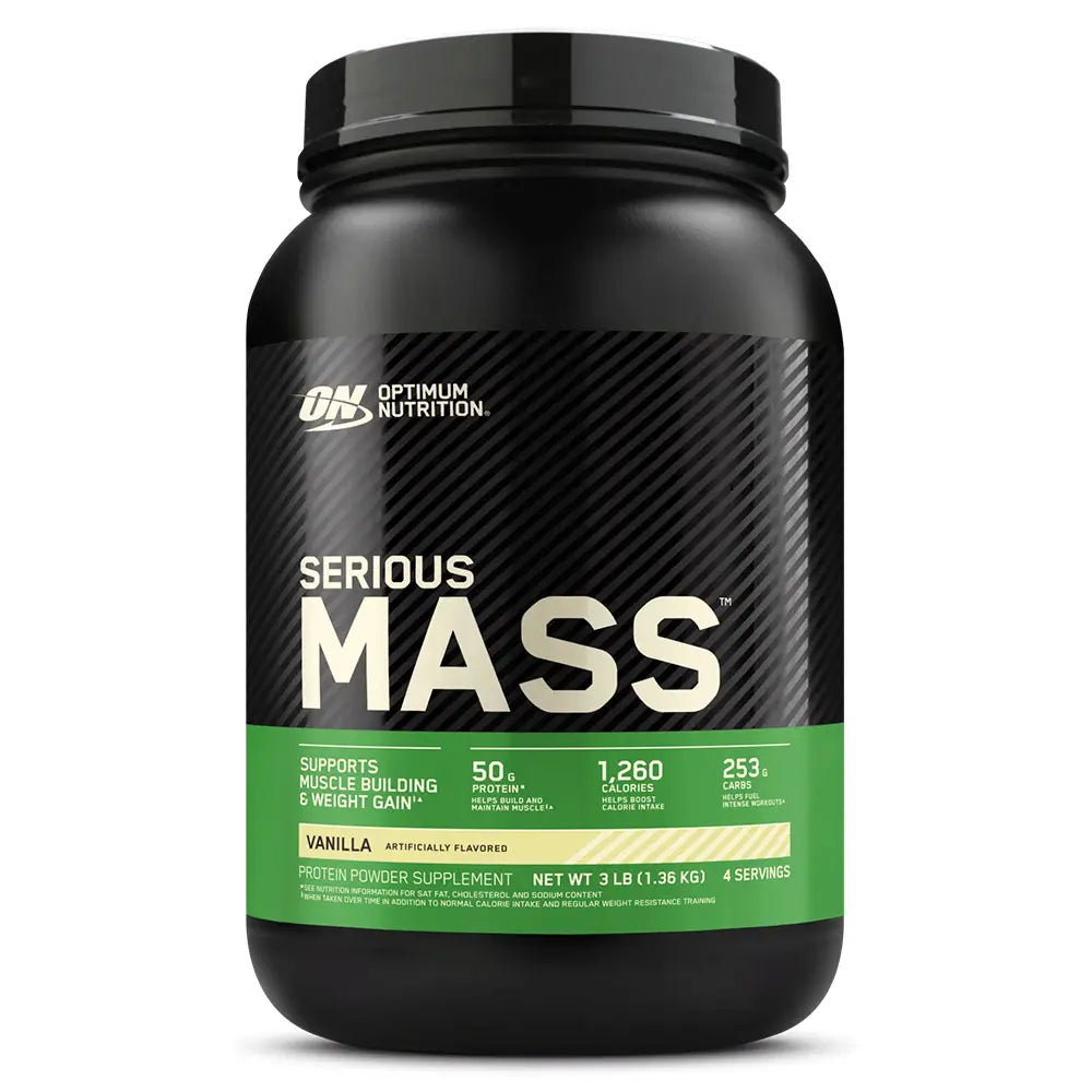 Optimum Nutrition Serious Mass - Vanilla (3 lbs)
