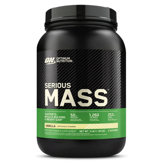 Optimum Nutrition Serious Mass - Vanilla (3 lbs)