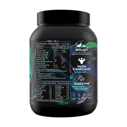 Kapiva Testofuel Shilajit Whey Protein