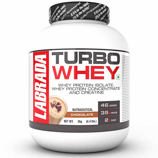 Labrada Turbo Whey - Chocolate Fudge (4.4 lbs)